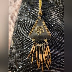 African Coconut Shell Necklace